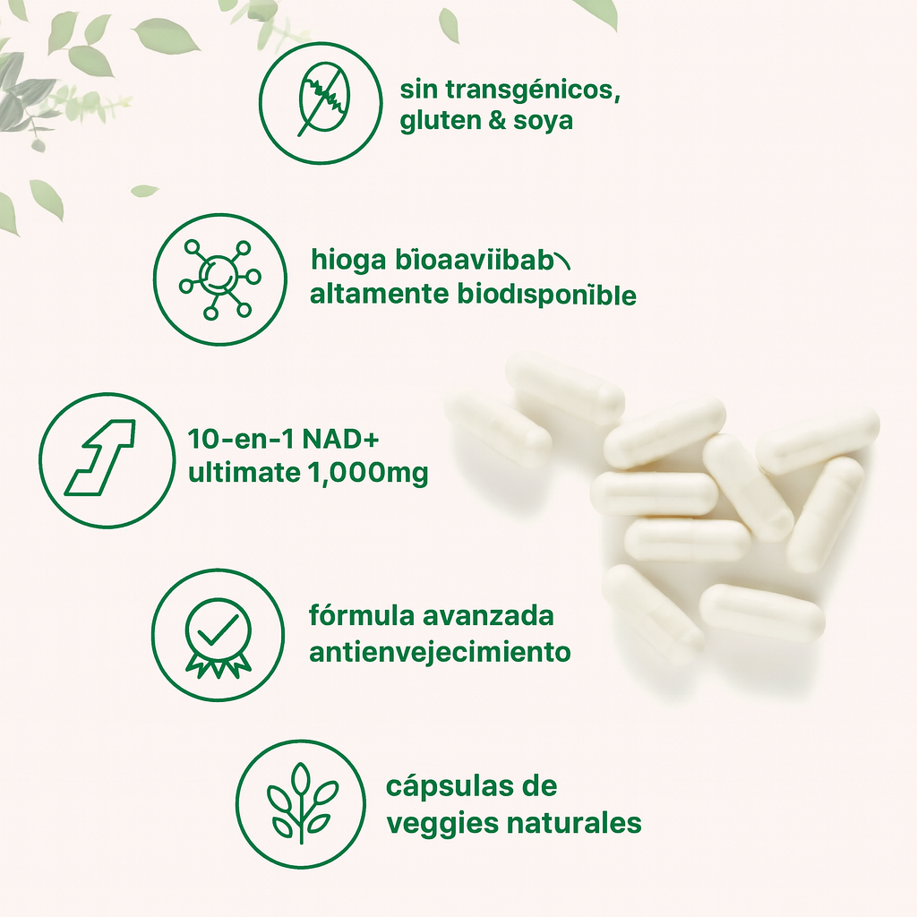 Micro Vital Ingridients Liposomal NAD+