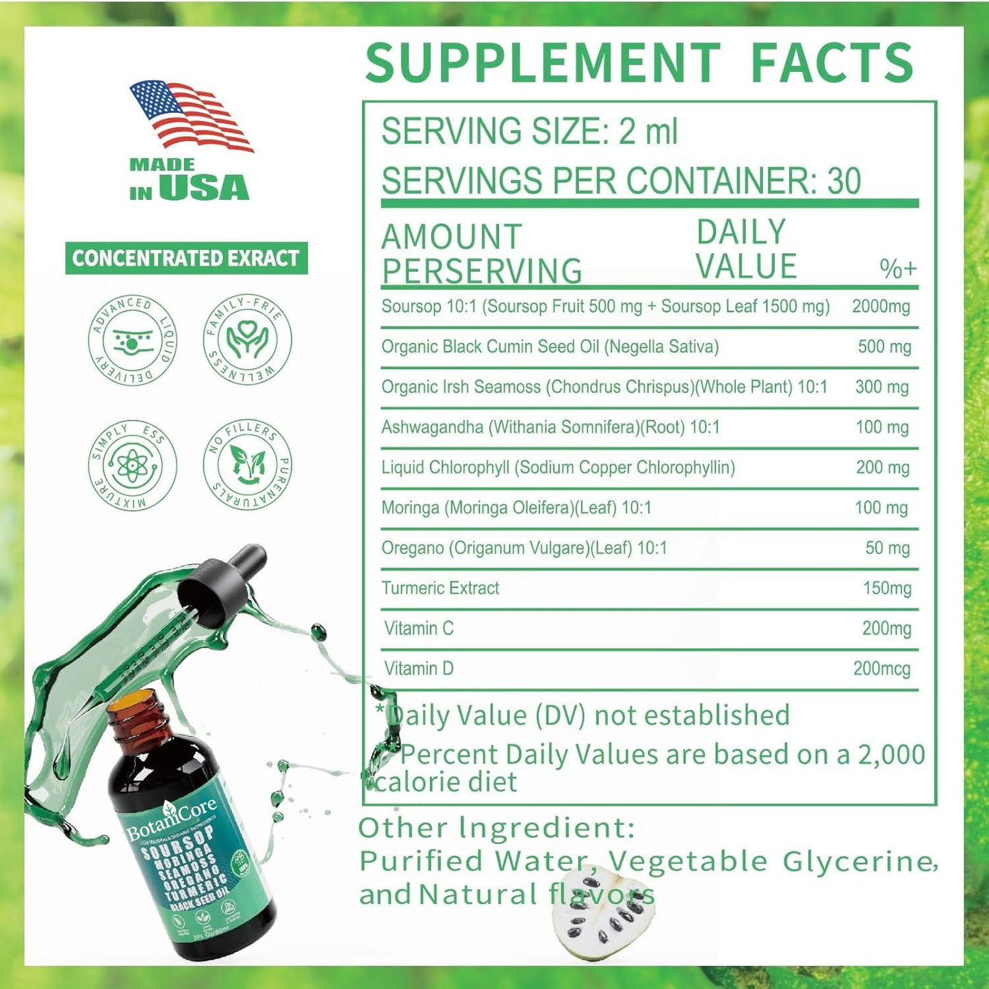 BotaniCore Antioxidant Liquid Drops